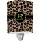 Granite Leopard Ceramic Night Light (Personalized)