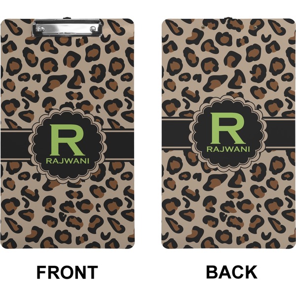 Granite Leopard Clipboard (Legal) (Front + Back)