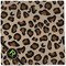 Granite Leopard Cloth Napkins - Personalized Dinner (Full Open)