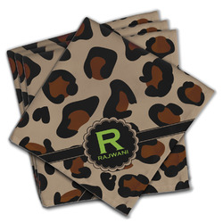 Granite Leopard Cloth Napkins (Set of 4) (Personalized)