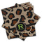 Granite Leopard Cloth Napkins - Personalized Dinner (PARENT MAIN Set of 4)