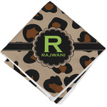 Granite Leopard Cloth Napkin w/ Name and Initial
