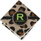 Granite Leopard Cloth Napkin w/ Name and Initial