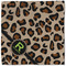 Granite Leopard Cloth Napkins - Personalized Lunch (Single Full Open)