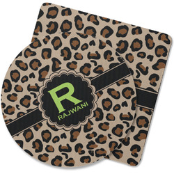 Granite Leopard Rubber Backed Coaster (Personalized)