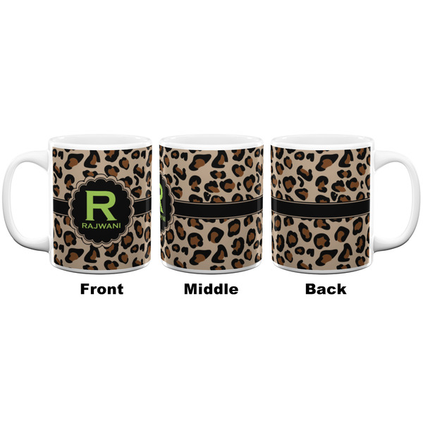 Granite Leopard Coffee Mug - 11 oz - White APPROVAL