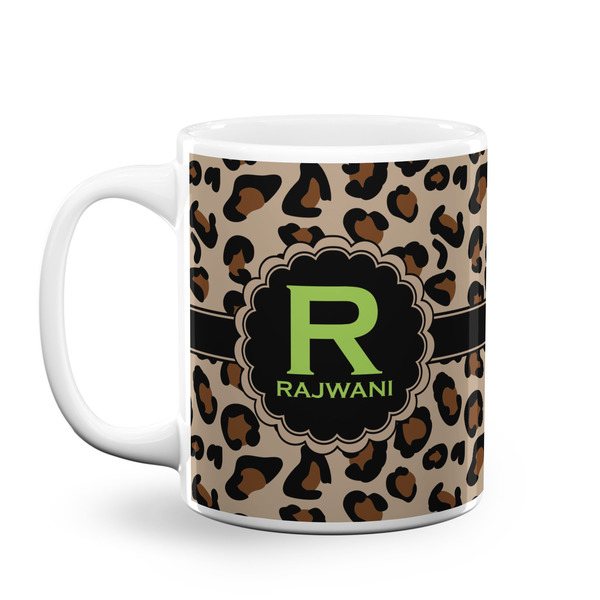 Custom Granite Leopard Coffee Mug (Personalized)
