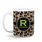 Granite Leopard Coffee Mug - 11 oz - White