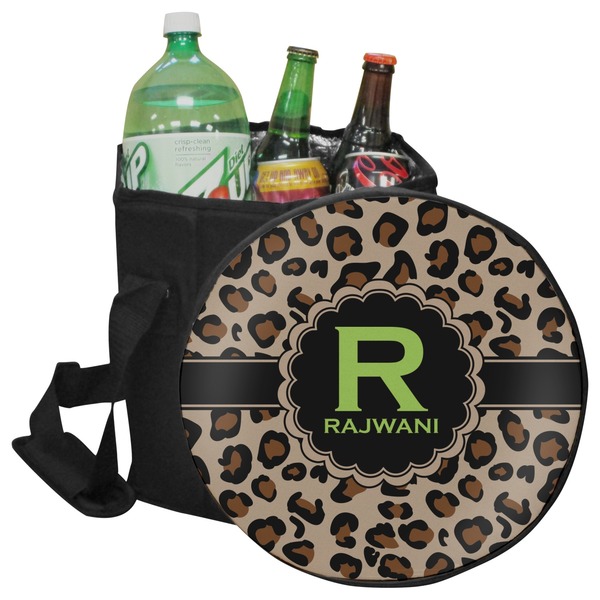 Custom Granite Leopard Collapsible Cooler & Seat (Personalized)