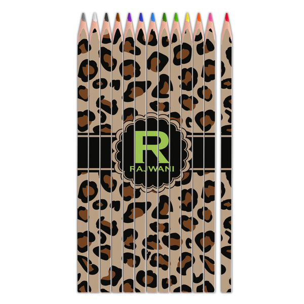 Custom Granite Leopard Colored Pencils (Personalized)