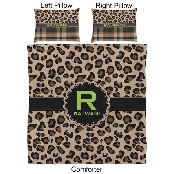 Granite Leopard Comforter Set - Queen - Approval