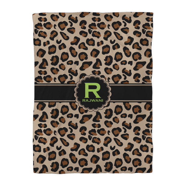 Granite Leopard Comforter - Twin XL - Front