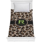 Granite Leopard Comforter - Twin (Personalized)