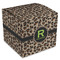 Granite Leopard Cube Favor Gift Box - Front/Main