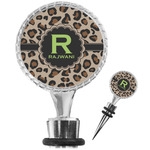 Granite Leopard Wine Bottle Stopper (Personalized)
