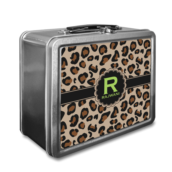 Custom Granite Leopard Lunch Box (Personalized)