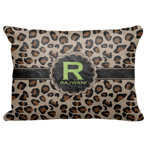 Custom Granite Leopard Decorative Baby Pillowcase - 16"x12" (Personalized)