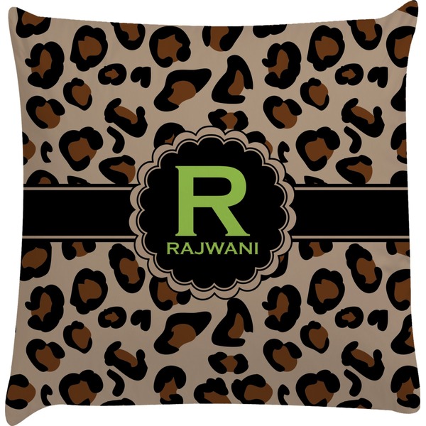 Custom Granite Leopard Decorative Pillow Case (Personalized)