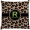 Granite Leopard Decorative Pillow Case (Personalized)