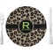 Granite Leopard Glass Lunch / Dinner Plate 10" (Personalized)