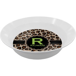 Granite Leopard Melamine Bowl (Personalized)