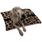 Granite Leopard Dog Bed - Large LIFESTYLE