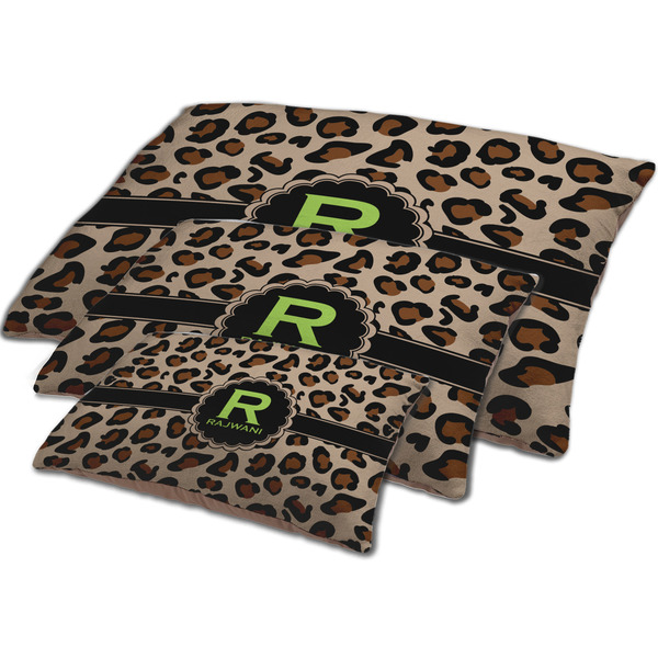 Granite Leopard Dog Beds - MAIN (sm, med, lrg)