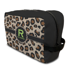Granite Leopard Toiletry Bag / Dopp Kit (Personalized)