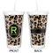 Granite Leopard Double Wall Tumbler with Straw - Approval