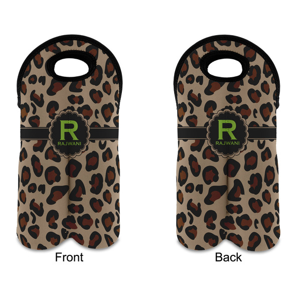 Granite Leopard Double Wine Tote - APPROVAL (new)