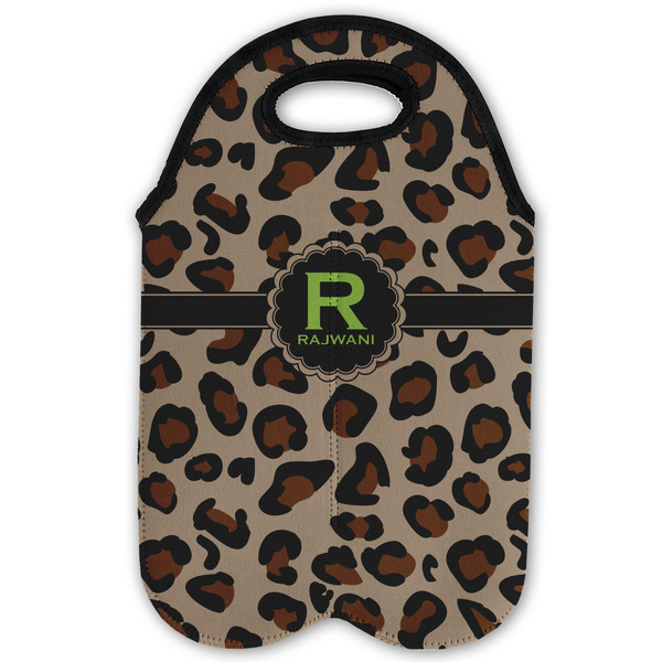 Granite Leopard Double Wine Tote - Flat (new)