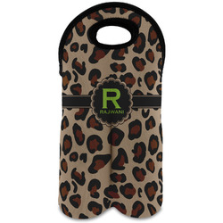 Granite Leopard Wine Tote Bag (2 Bottles) (Personalized)