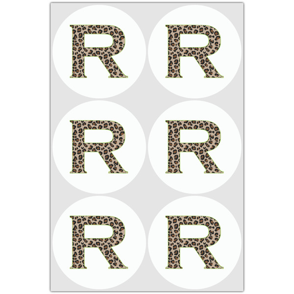 Granite Leopard Drink Topper - Large - Set of 6