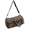 Granite Leopard Duffle bag with side mesh pocket