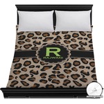 Granite Leopard Duvet Cover - Full / Queen (Personalized)
