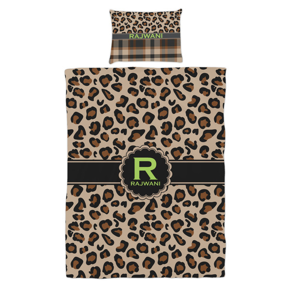 Granite Leopard Duvet Cover Set - Twin - Alt Approval