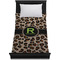 Granite Leopard Duvet Cover - Twin XL - On Bed - No Prop