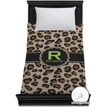 Granite Leopard Duvet Cover - Twin XL (Personalized)