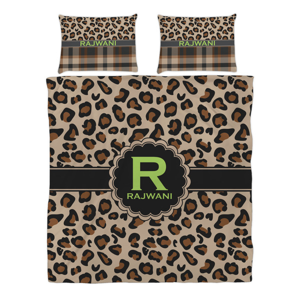 Granite Leopard Duvet cover Set - Queen - Alt Approval