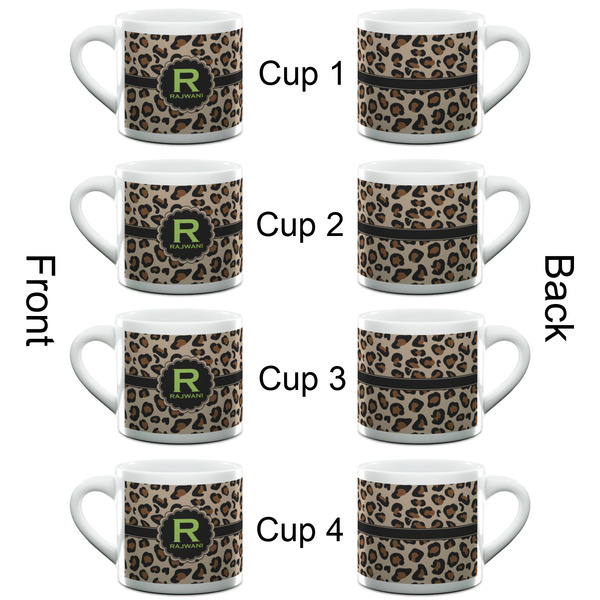 Granite Leopard Espresso Cup - 6oz (Double Shot Set of 4) APPROVAL