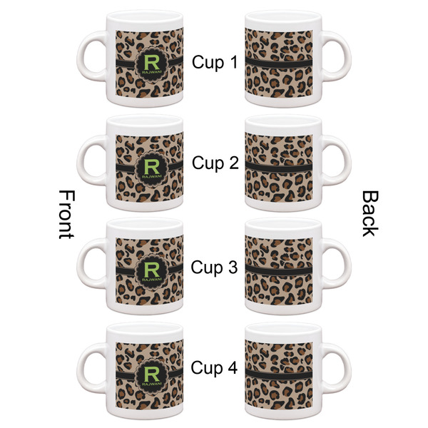 Granite Leopard Espresso Cup Set of 4 - Apvl