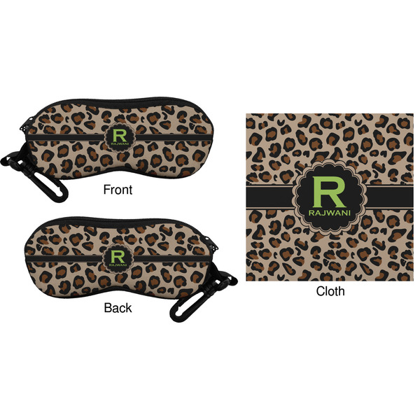 Granite Leopard Eyeglass Case & Cloth (Approval)