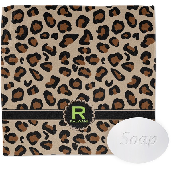 Custom Granite Leopard Washcloth (Personalized)