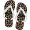 Granite Leopard Flip Flops
