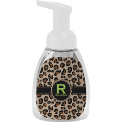 Granite Leopard Foam Soap Bottle - White (Personalized)