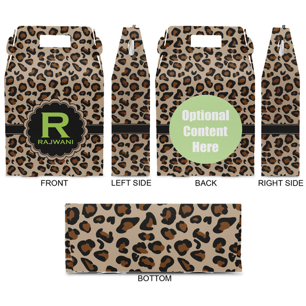 Granite Leopard Gable Favor Box - Approval