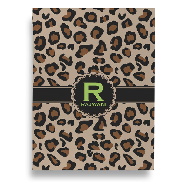 Granite Leopard Garden Flags - Large - Single Sided - FRONT