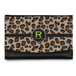 Granite Leopard Genuine Leather Women's Wallet - Small (Personalized)
