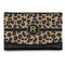Granite Leopard Genuine Leather Womens Wallet - Front/Main