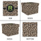 Granite Leopard Gift Boxes with Lid - Canvas Wrapped - Medium - Approval